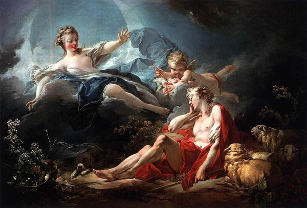 Diana and Endymion Painting by Jean-Honore