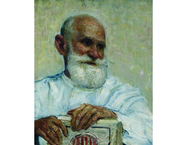 Portrait of the physiologist Ivan Petrovich Pavlov 