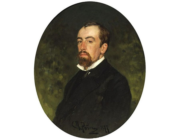 Portrait of painter Vasily Dmitrievich Polenov 