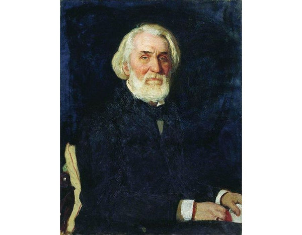 Portrait of Ivan S. Turgenev (1818-83), 1879 