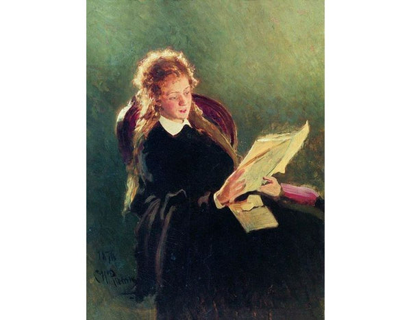 Reading girl 