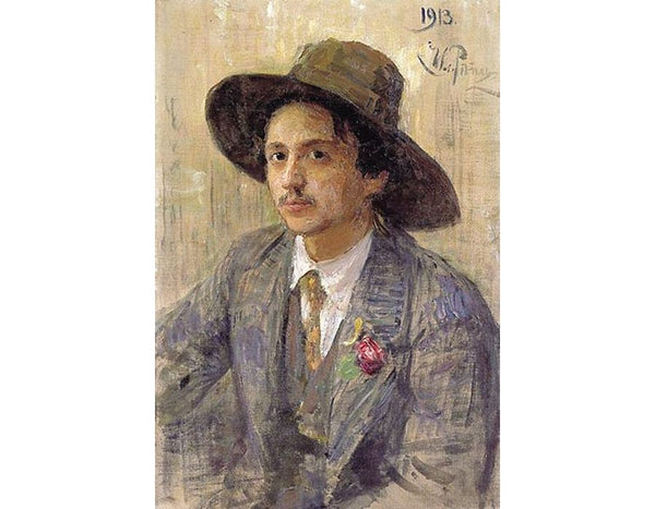 Portrait of the painter Isaak Izrailevich Brodsky 