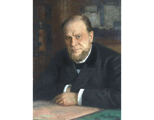 Portrait of lawyer Anatoly Fyodorovich Koni 