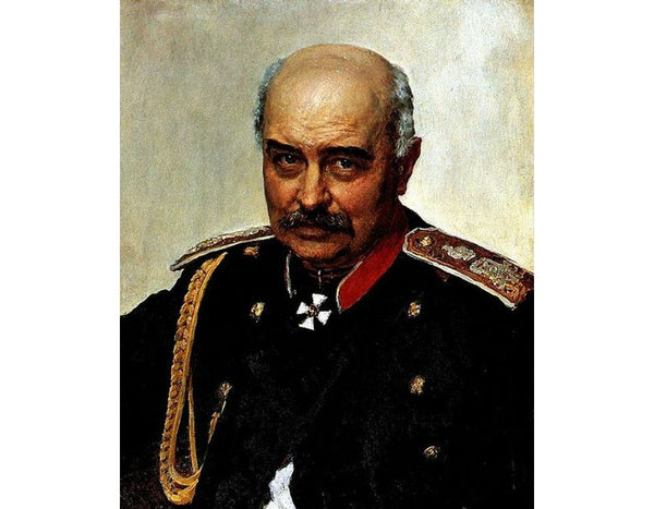 Portrait of general and statesman Mikhail Ivanovich Dragomirov 