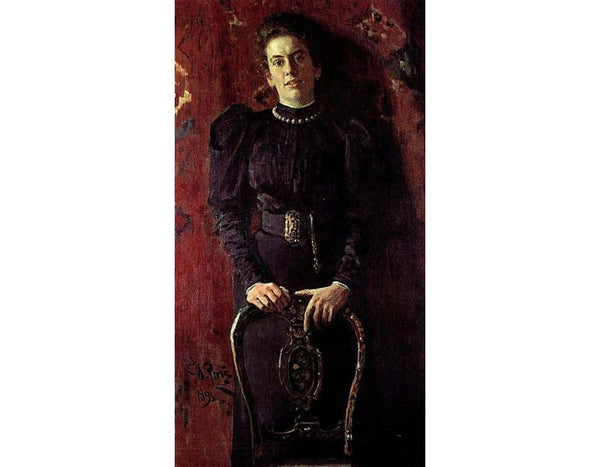 Portrait of Tatiana Lvovna Tolstaya, daughter of the writer 