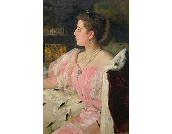 Portrait Of Countess Natalia Golovina 1896 