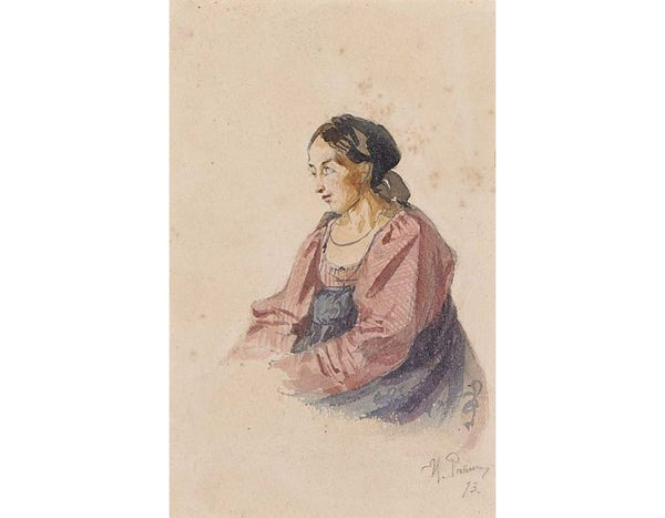 Portrait of an Italian Peasant Woman 