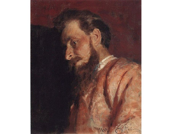 Portrait of painter Vladimir Karlovich Menk 