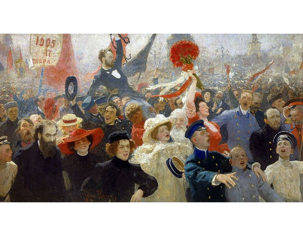 Demonstration on October 17, 1905 