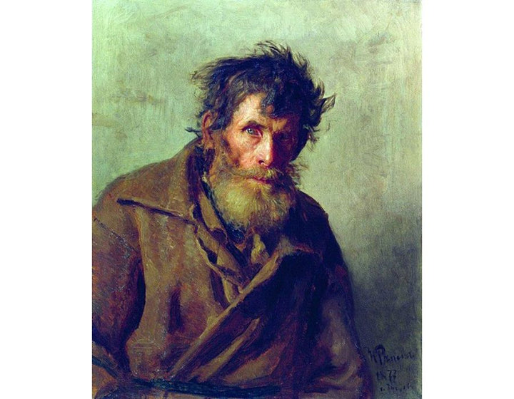 A Shy Peasant 1877 