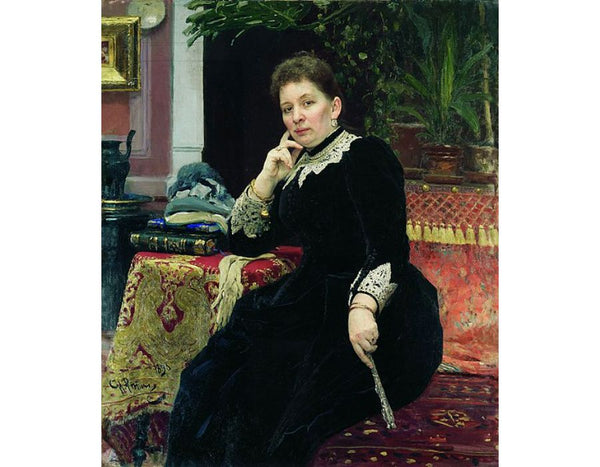 Portrait of the philanthropist Olga Sergeyevna Aleksandrova-Heinz 