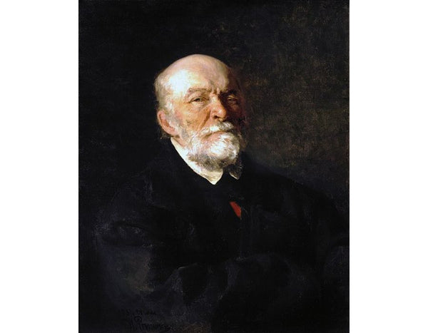 Portrait Of The Surgeon Nikolay Pirogov 1881 