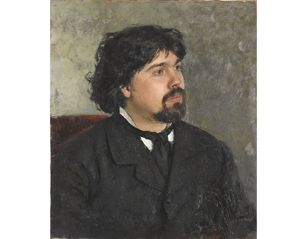 Portrait of the painter Vasily Ivanovich Surikov 