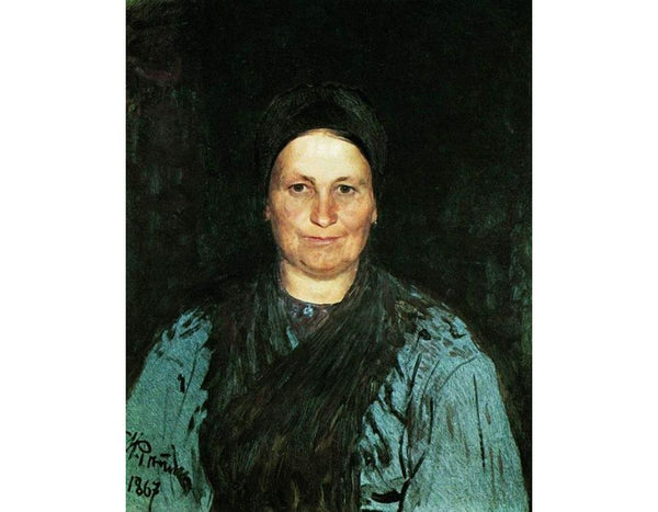 Portrait of Tatyana Stepanovna Repina, the artist's mother 