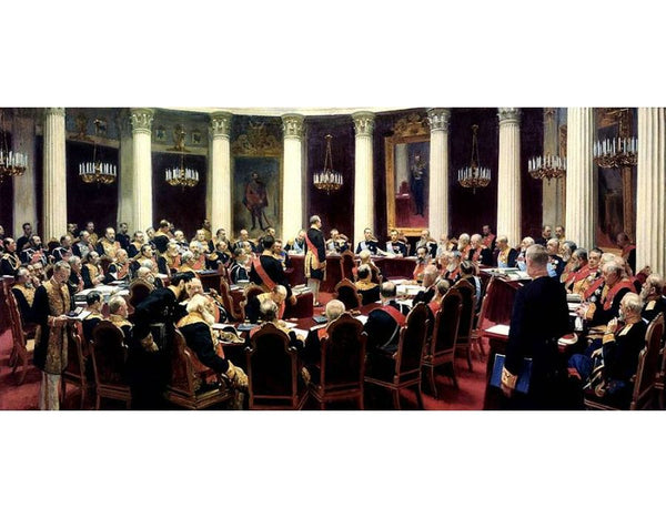 Formal Session of the State Council on May 7, 1901, in honour of the 100th Anniversary of Its Founding 
