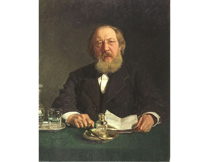 Portrait of poet and slavophile Ivan Sergeyevich Aksakov 