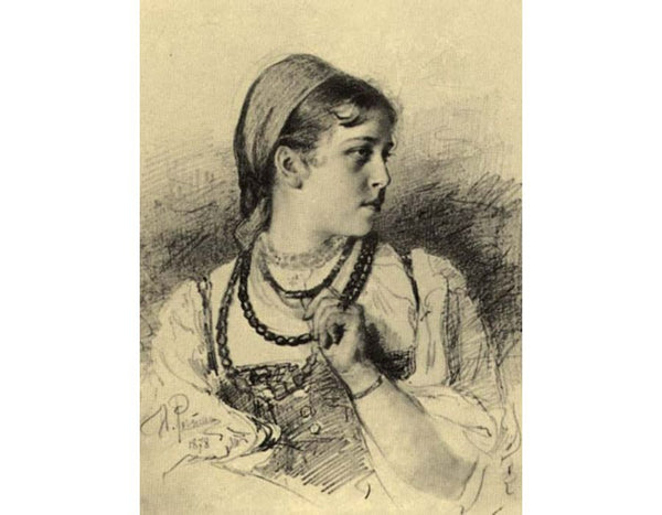 Portrait of T. A. Mamontova 