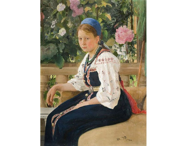Portrait of S.F. Mamontova 