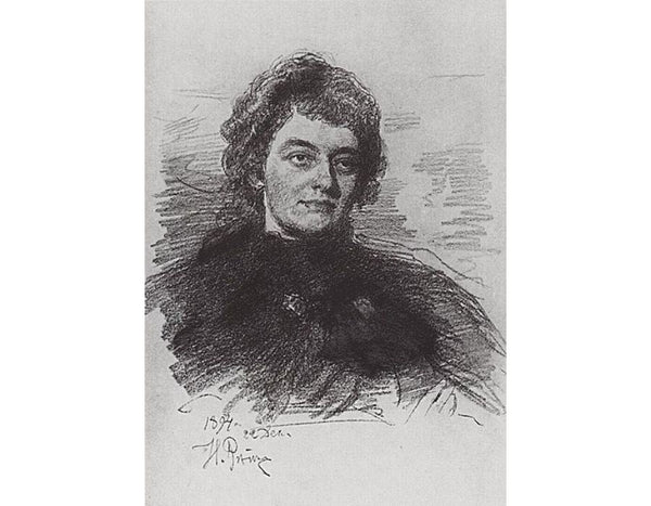 Portrait of Zinaida Nikolayevna Gippius 