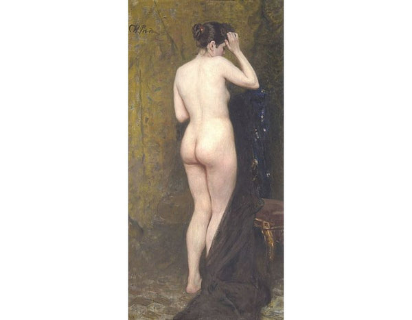 Nude Model (from behind) 