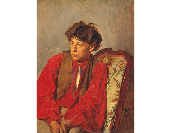 Portrait of V. E. Repin, the Artist's brother 