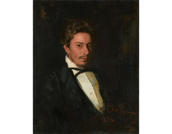 Portrait of V. Repin, musician, brother of the artist 
