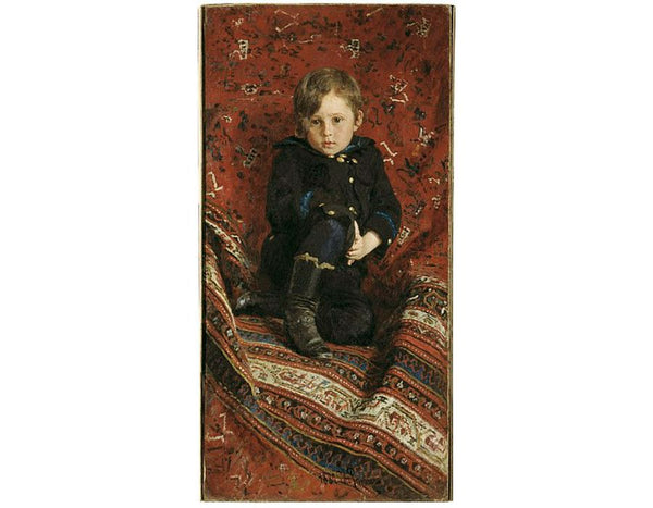 Portrait of Yuriy Repin, the Artist's son 