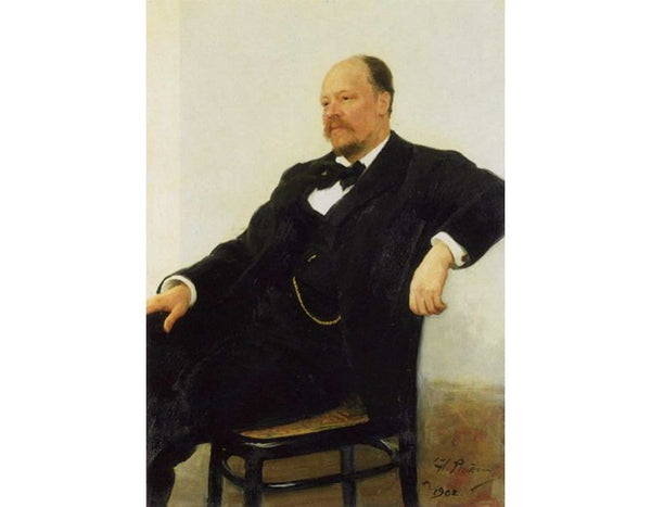 Portrait of the composer Anatoly Konstantinovich Lyadov 