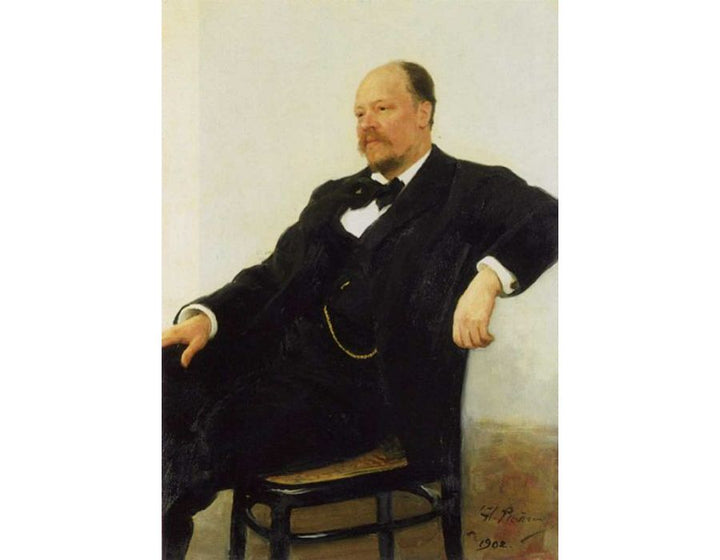 Portrait of the composer Anatoly Konstantinovich Lyadov 