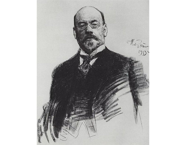 Portrait of the artist I.S. Ostroukhov 