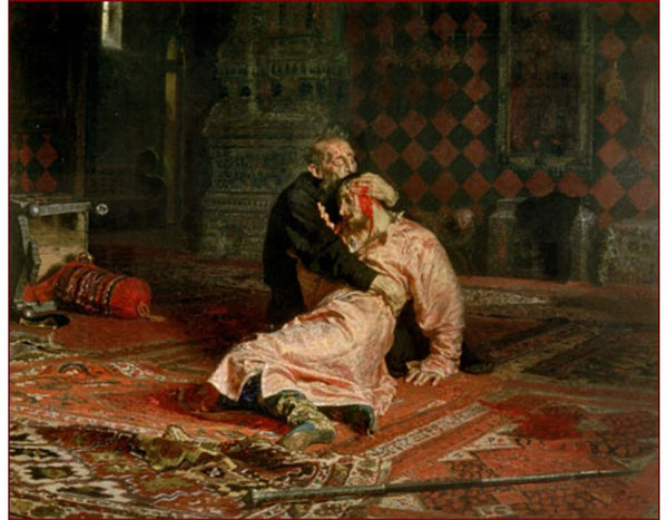 Ivan the Terrible and His Son Ivan on November 16, 1581 