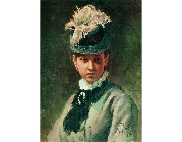 Portrait of Vera Repina, the Artist's Wife 