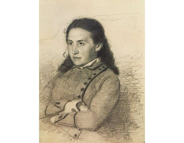 Portrait of E.G. Mamontova 