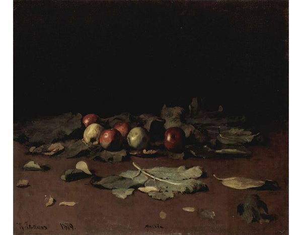 Apples and Leaves 1879 