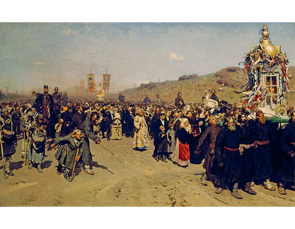 A Religious Procession in the Province of Kursk, 1880-83 