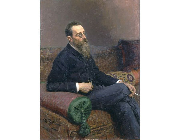 Portrait of Composer Nikolai Andreyevich Rimsky-Korsakov 