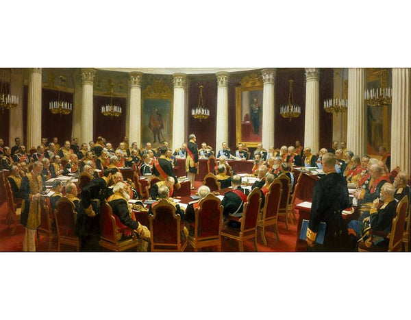 Ceremonial session of the State Council 1900 