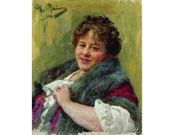 Portrait of Tatiana Olga Shchepkina-Kupernik (1874-1952) 1914 