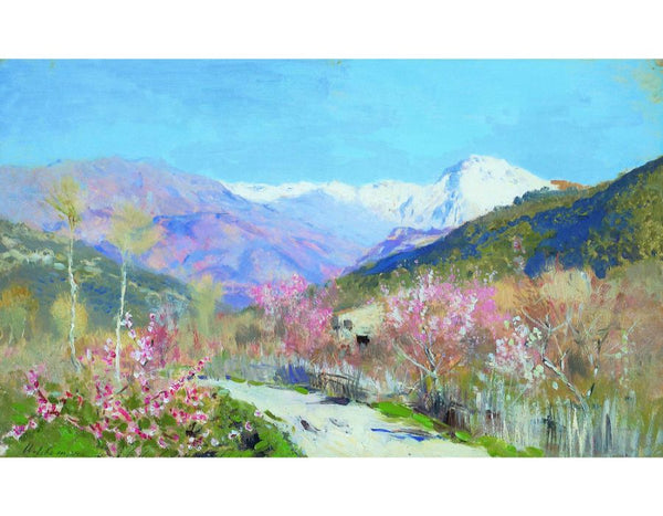 Spring in Italy Painting by Isaac Ilyich Levitan