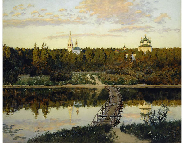 The Quiet Abode 1890 Painting by Isaac Ilyich Levitan