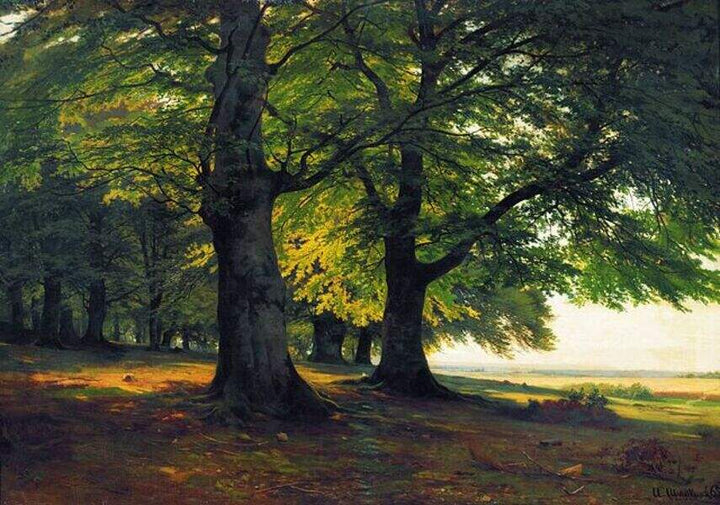 The Teutoburg Forest 1865 Painting 