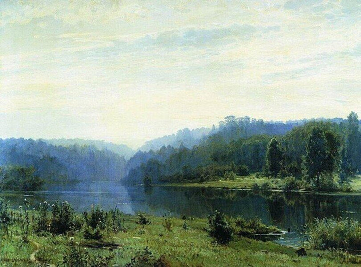 Misty Morning 1885 Painting 