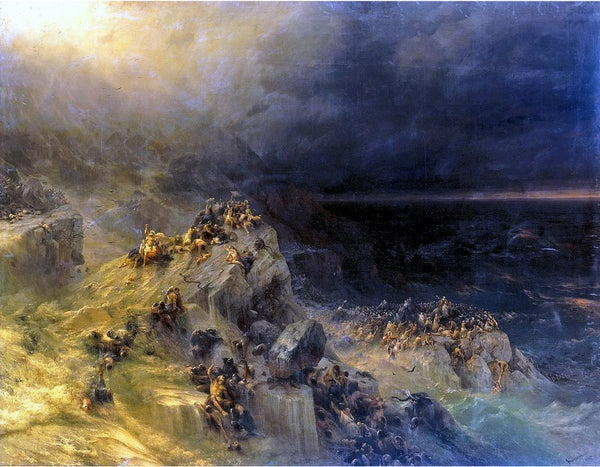 Deluge Painting by Pierre Auguste Renoir
