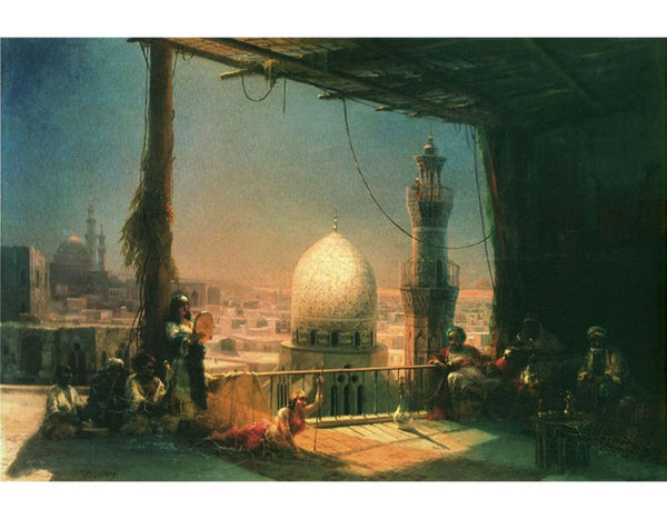 In Cairo Painting by Ivan Konstantinovich Aivazovsky