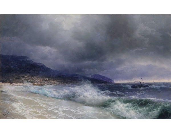 Yalta 2 Painting by Ivan Konstantinovich Aivazovsky