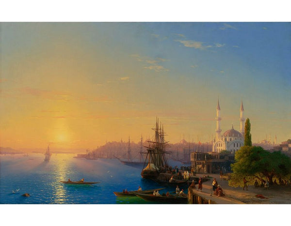 View of Constantinople and the Bosporus by Ivan Konstantinovich Aivazovsky