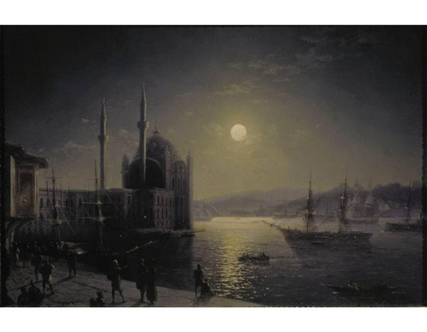 Moonlit Night on the Bosphorus Painting by Pierre Auguste Renoir