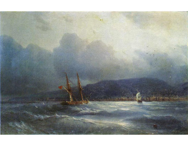 Trebizond from the Sea 2 Painting by Pierre Auguste Renoir