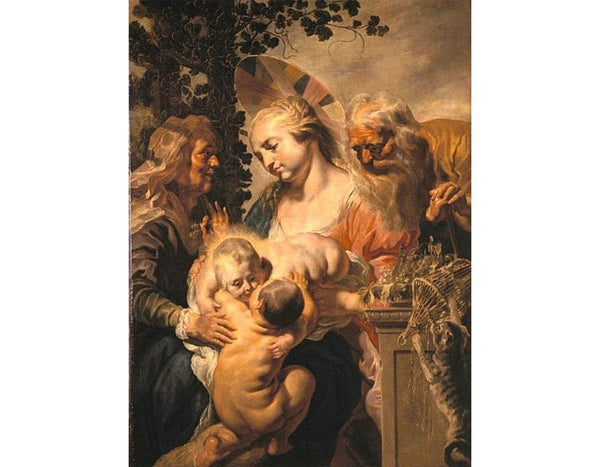 Holy Family with Elizabeth and Child John the Baptist 
