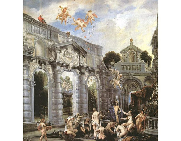 Nymphs At The Fountain Of Love 